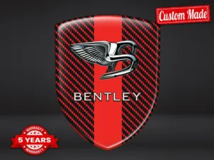 Bentley Auto Silikonabzeichen Design Max Stilvoll Pro Haltbar